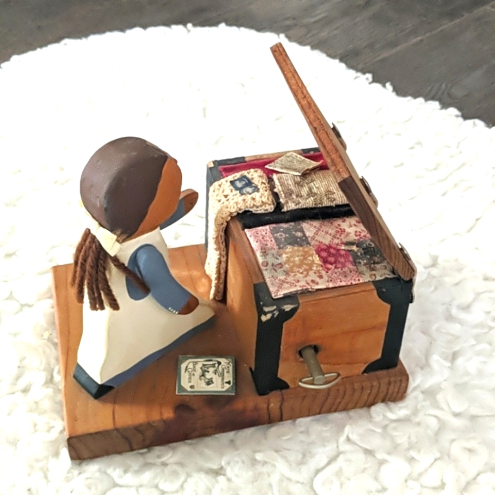 VINTAGE Have Crafted Wood Musical Box